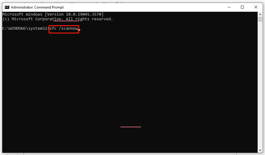 Apakah Mad.exe Aman? Bagaimana Memperbaiki Kesalahan Mad.exe? 9 jalankan sfc /scannow