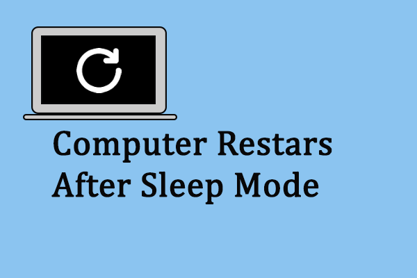 Fix Computer Restarts After Sleep Mode & Recover Lost Data