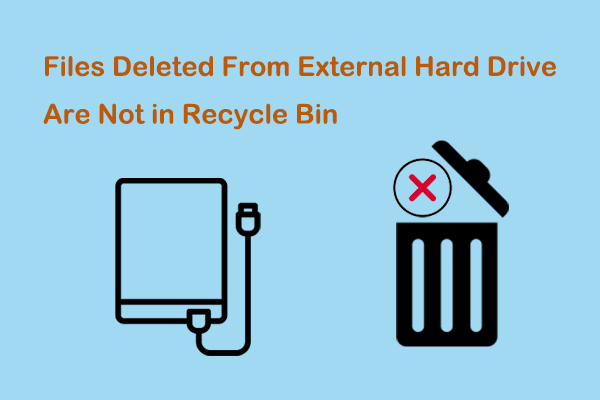 Cara Memperbaiki Google Drive Menghapus File Secara Acak 11 Perbaiki File yang Dihapus Dari Hard Drive Eksternal Tidak Ada di Recycle Bin