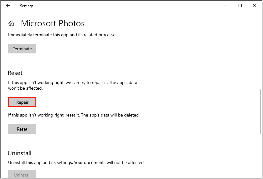 Cara Memperbaiki File PNG Tidak Dapat Dibuka di Windows 1 klik perbaiki