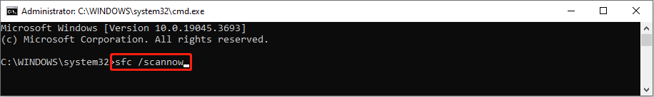 Bagaimana Cara Memperbaiki Mode Gelap Pengelola Tugas Tidak Berfungsi di Windows? 3 jalankan perintah sfc /scannow