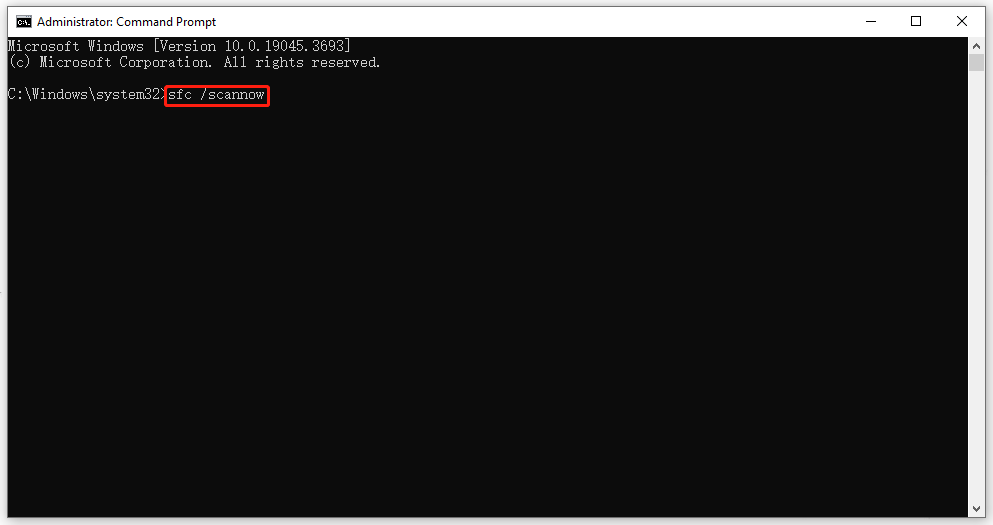 Apa Itu AggregatorHost.exe & Amankah Dijalankan? Dijelaskan di sini 3 jalankan sfc /scannow
