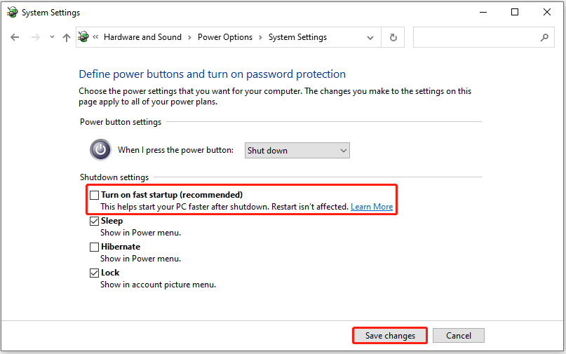 Explorer.exe Tidak Dimulai saat Startup Windows 5 matikan mulai cepat