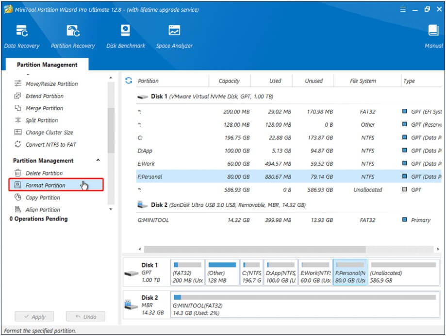 Panduan Lengkap: Memformat SSD Tanpa OS 7 klik Format Partisi