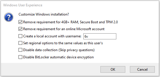 Bagaimana Cara Menggunakan Rufus untuk membuat USB Windows 11 23H2 yang dapat di-boot? 5 memodifikasi instalasi Windows