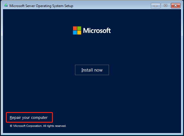 Bagaimana Cara Reset Pabrik Windows Server 2022? Begini Caranya! 5 klik Perbaiki komputer Anda