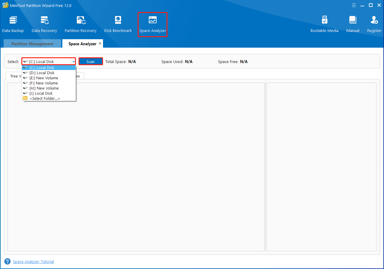 Cara Memperbaiki QuickBooks Tidak Cukup Ruang di Drive C 1 Pindai drive C