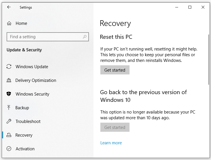 Definisi & Penghapusan - PUA:Win32/Pearfoos.A!ml Windows 10/11 13 tekan Mulai