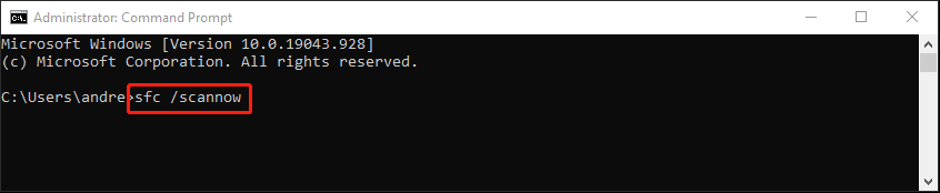 Windows Terjebak dalam Lingkaran CHKDSK? Dua Metode untuk Mengatasinya 3 jalankan perintah SFC di Boot Aman