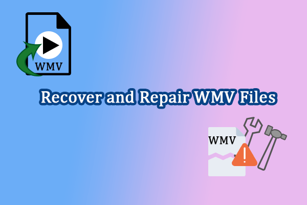Pemulihan File WMV: Perbaiki dan Pulihkan File WMV Langkah demi Langkah