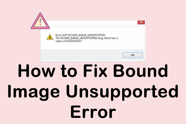How to Fix Bound Image Unsupported Error: 4 Effective Ways