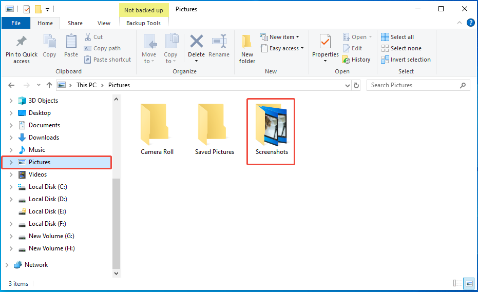How To Get Old Screenshots Back