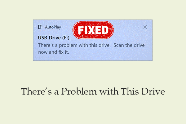 Fix There’s a Problem with This Drive USB Drive