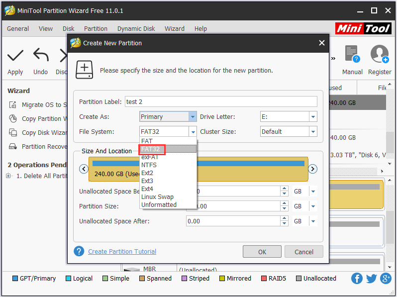 how to format external hard drive windows vista