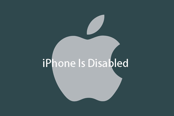 recover data from locked/disabled iPhone