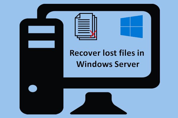 Recover lost files in Windows Server