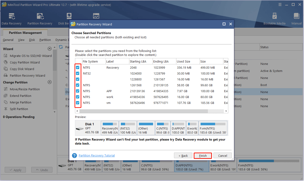 add the unallocated space to a partition