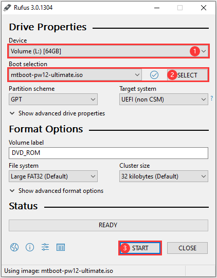 burn disc image file to usb drive