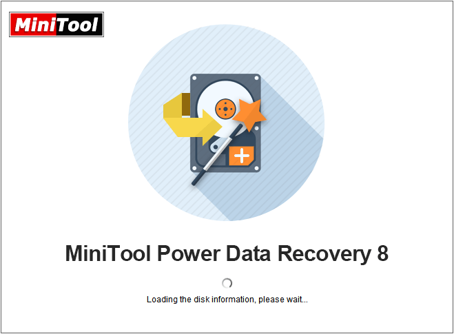 run MiniTool Power Data Recovery