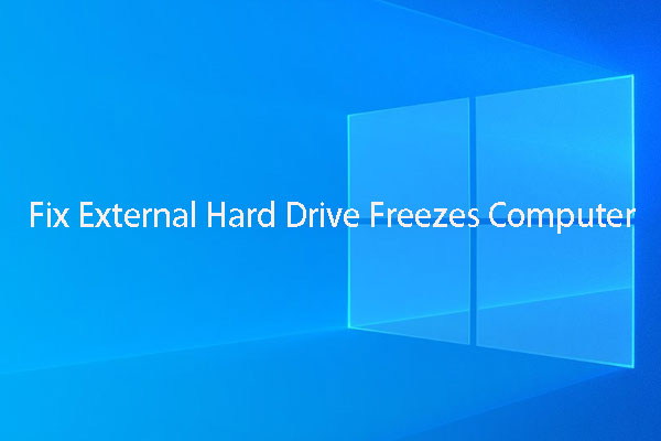 external hard drive freezes computer thumbnail