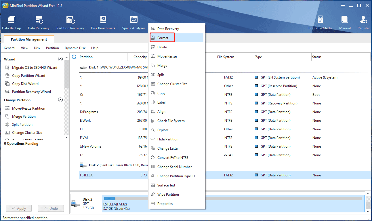 recover formatted sd card in android