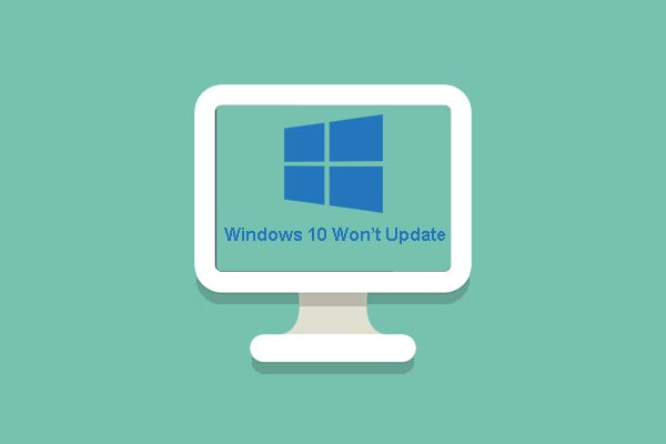 Windows 10 won't update