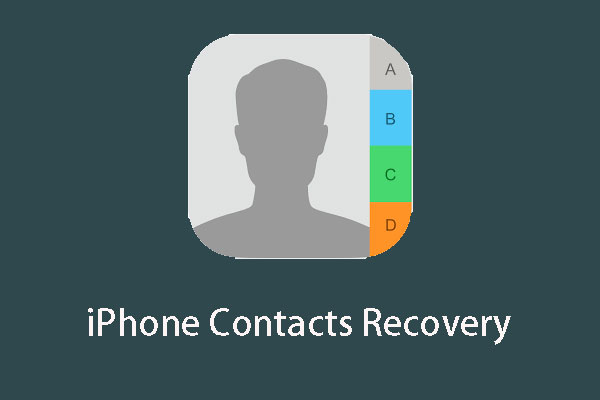 how to restore contacts on iPhone