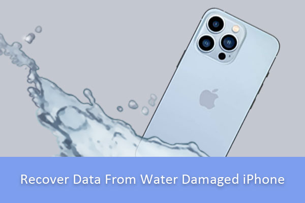 recover data from water damaged iPhone