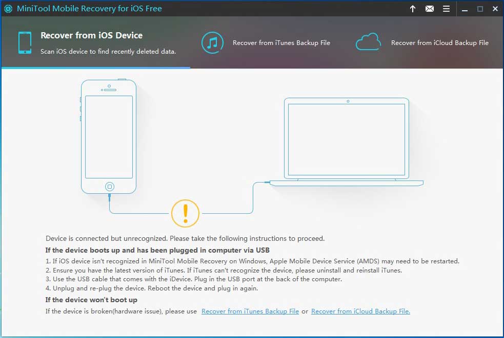 minitool mobile recovery for ios minitool mobile recovery for ios