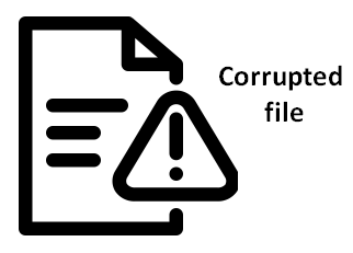 corrupted files