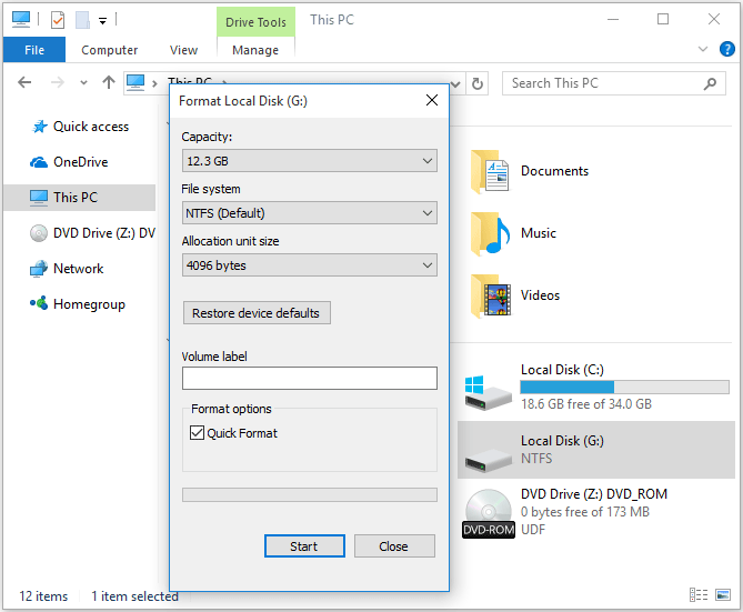 error copying file or folder unspecified error rdp