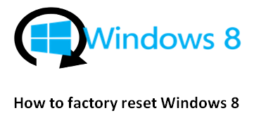 perform factory reset Windows 8