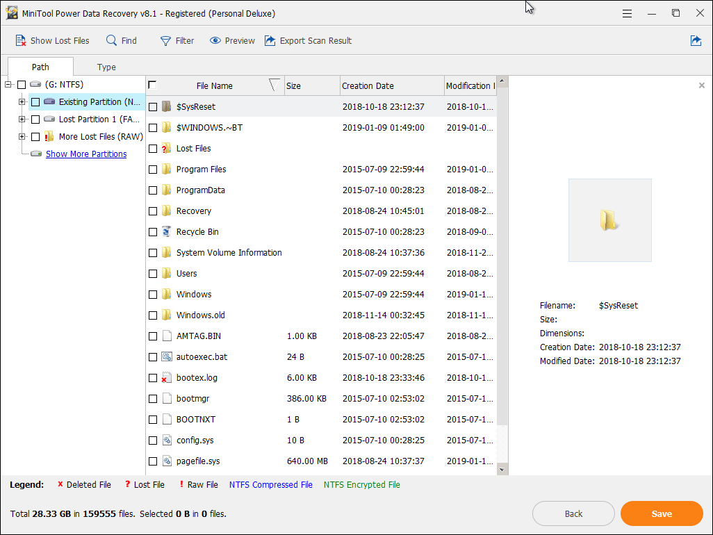 rescue files when windows won't start