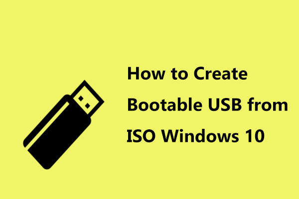 How to Create Bootable USB from ISO Win10/11 for Install