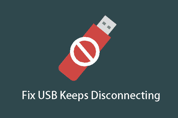 USB keeps disconnecting