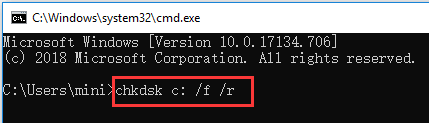 fix kernel data inpage error with chkdsk