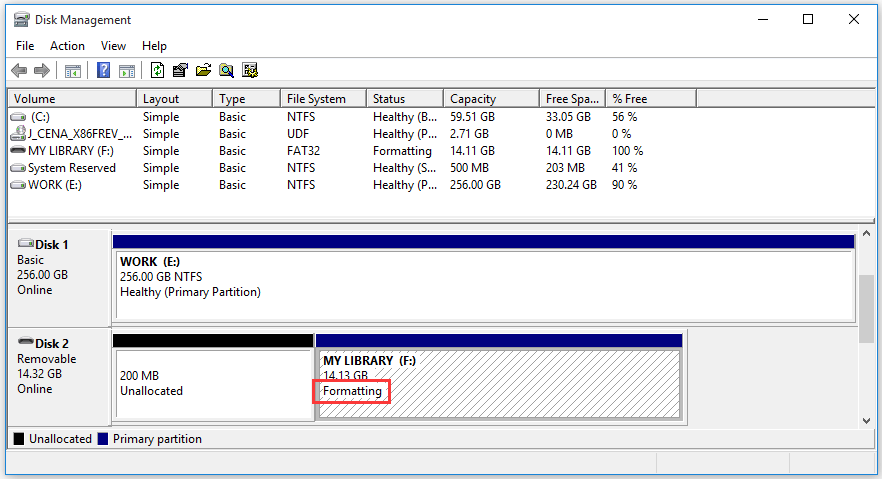 formatting