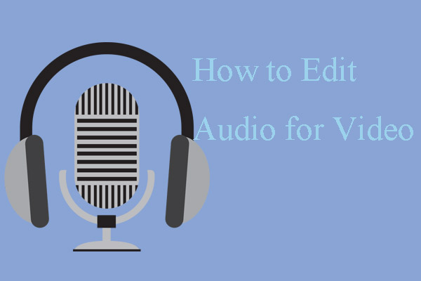 edit audio for video thumbnail