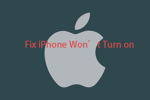 iPhone won’t turn on