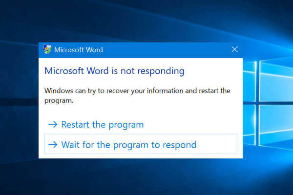 microsoft word is not working