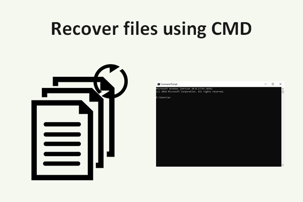 recover files using cmd thumbnail