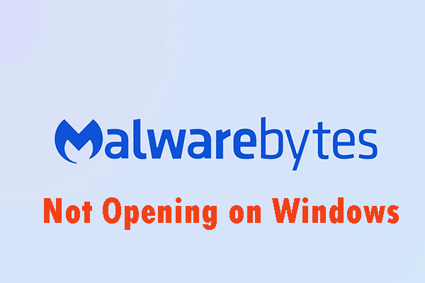 malwarebytes not opening on windows thumbnail