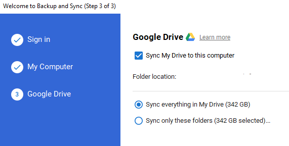 backup and sync not working backup and sync not working