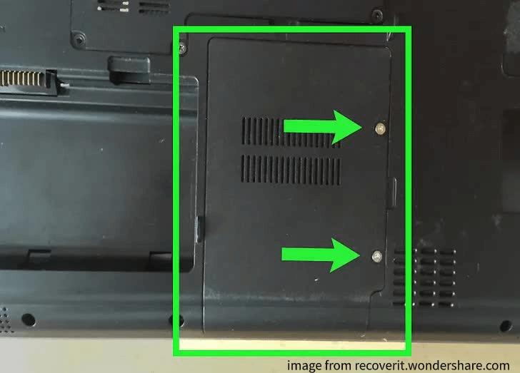 how to remove hdd from laptop 7 remove the access panel