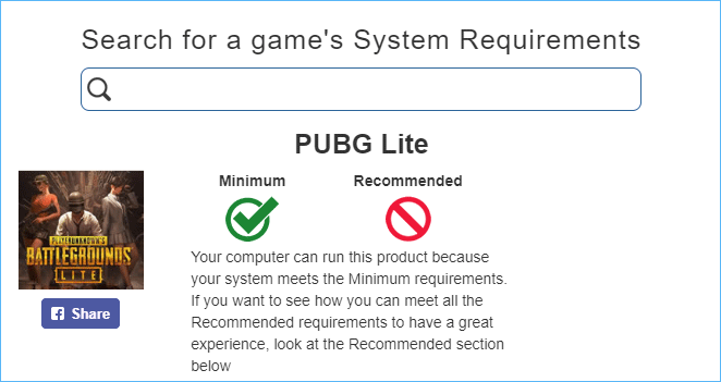PUBG Lite System Requirements - Can I Run It? - PCGameBenchmark