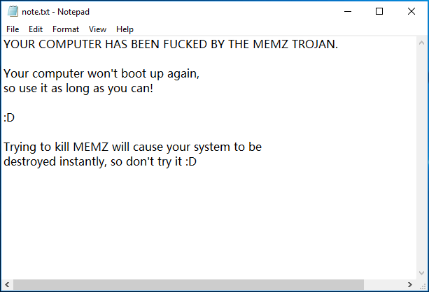 Remove Memz Virus 2021 Update