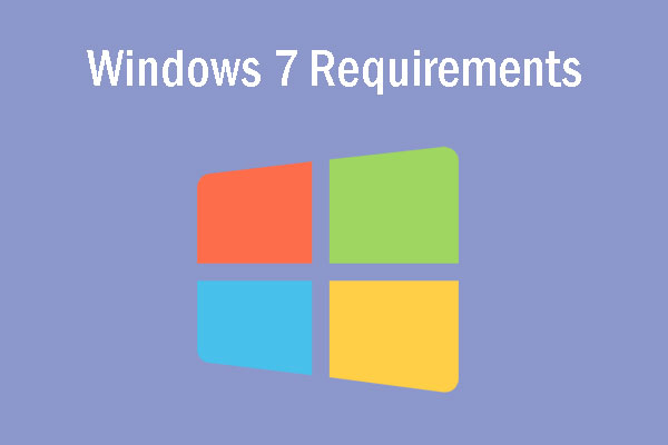 Windows 7 requirements