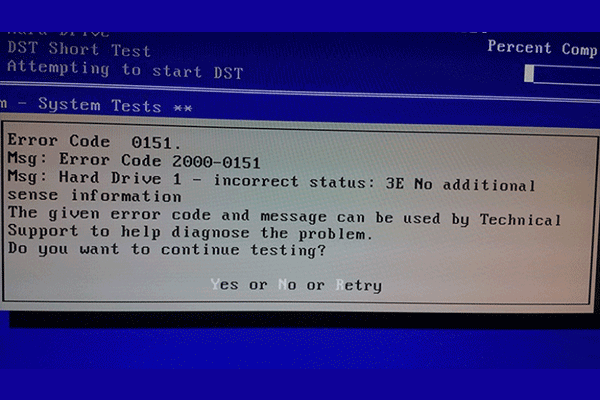 Dell Error Code 2000-0151: What Is It and How to Fix It (2 Cases) Dell Error Code 2000-0151: What Is It and How to Fix It (2 Cases)