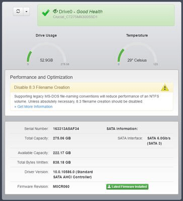 crucial storage executive 64 bit download