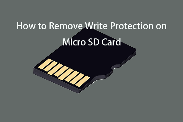 How To Remove Write Protection On Micro Sd Card 8 Ways